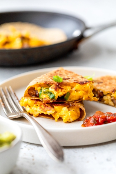 High-Protein Breakfast Quesadilla