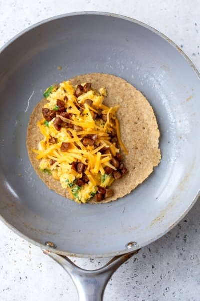 High-Protein Breakfast Quesadilla