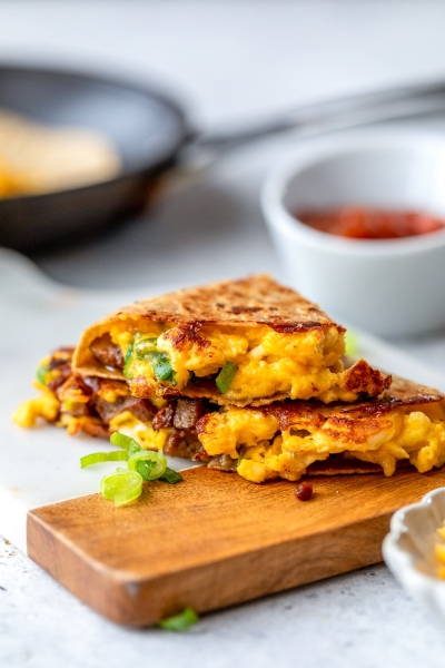 High-Protein Breakfast Quesadilla