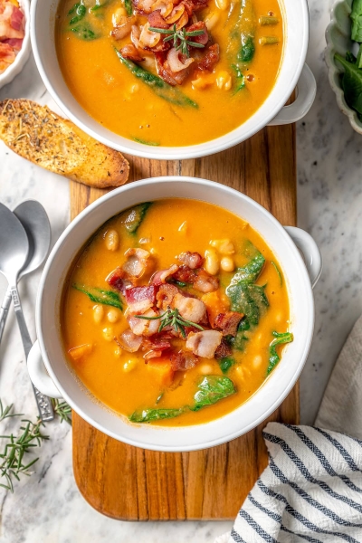 Navy Bean Soup (Stovetop, Crockpot, and Instant Pot Options)