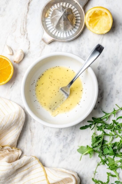 Pan Seared Scallop Salad With Citrus Vinaigrette