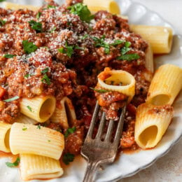 Slow Cooker Bolognese Sauce