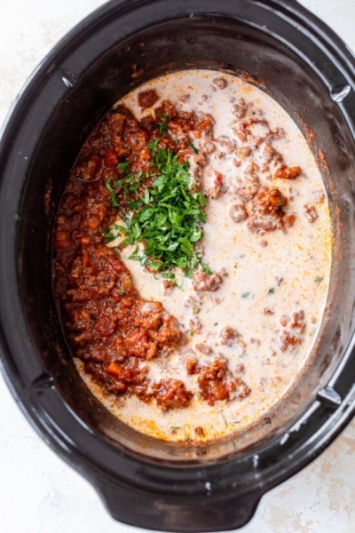 Slow Cooker Bolognese Sauce