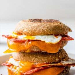 English Muffin Breakfast Sandwich