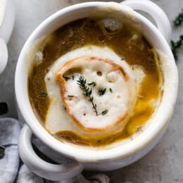 French Onion Chicken Soup | High-Protein Dinner Idea