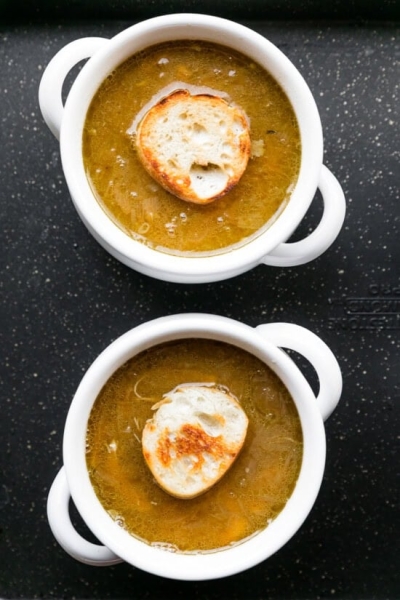 French Onion Chicken Soup | High-Protein Dinner Idea