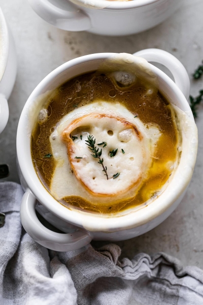 French Onion Chicken Soup | High-Protein Dinner Idea