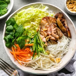 Lemongrass Chicken Noodle Bowls