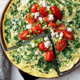 Spinach Feta Frittata