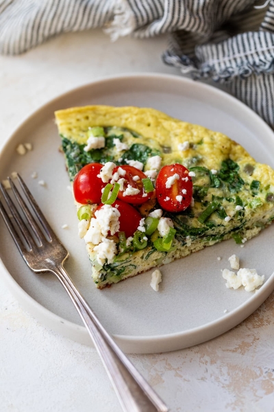 Spinach Feta Frittata