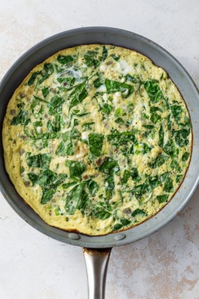 Spinach Feta Frittata