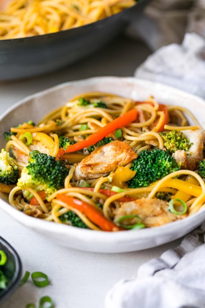 Chicken Lo Mein | High Protein