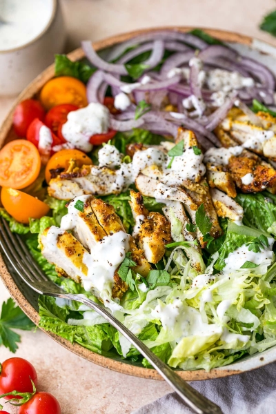 Greek Chicken Gyros