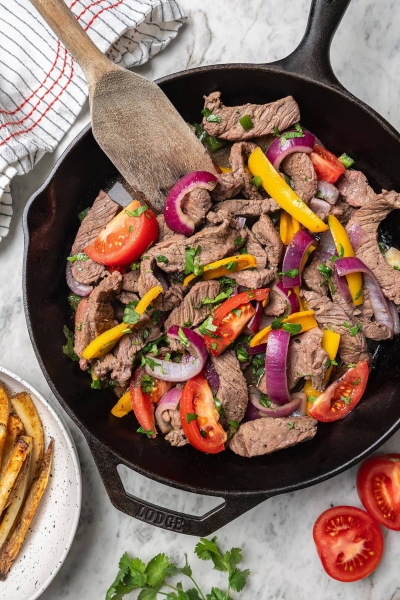 Lomo Saltado - Peruvian Beef Stir Fry Recipe