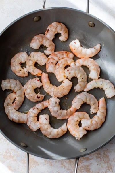 Pan Seared Shrimp