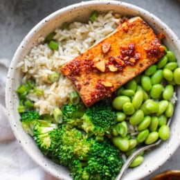 Pan Seared Tofu Bowls