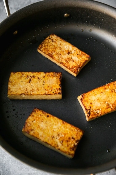 Pan Seared Tofu Bowls