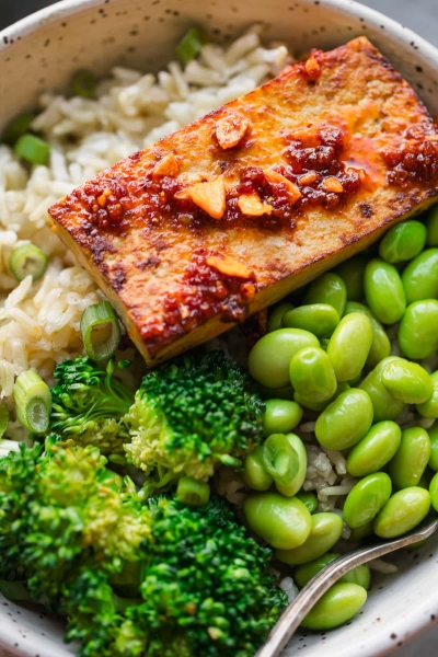 Pan Seared Tofu Bowls