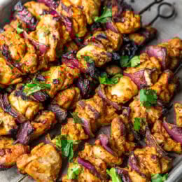 Chicken Tikka – Grilled Tikka Kebab Skewers