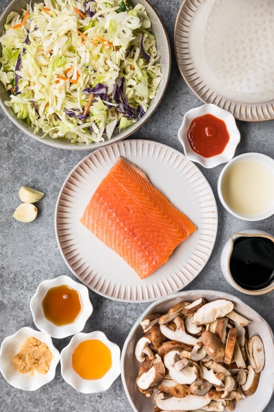 Crispy Salmon Spring Rolls (Gluten-Free!)