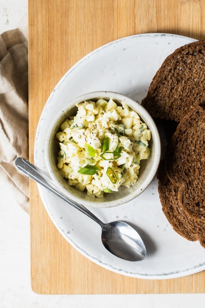High Protein Egg Salad – Healthy, Low Calorie