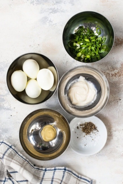 High Protein Egg Salad – Healthy, Low Calorie