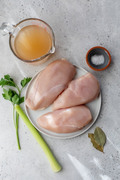 Instant Pot Shredded Chicken (High Protein)