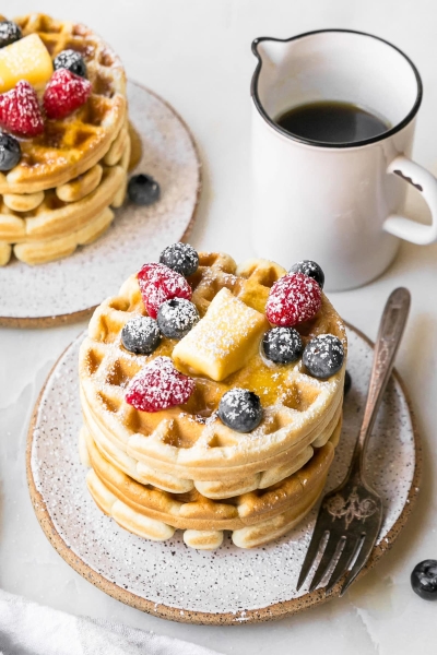 Sourdough Discard Waffles