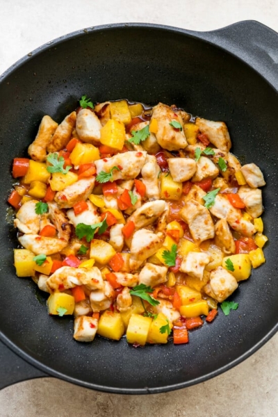 Thai Pineapple Chicken Stir Fry