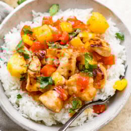 Thai Pineapple Chicken Stir Fry